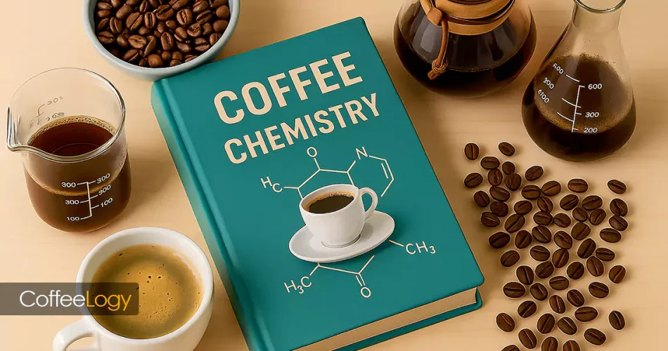 شیمی قهوه ترکیبات قهوه نقش کافئین اسیدها آنتی‌اکسیدان‌ها