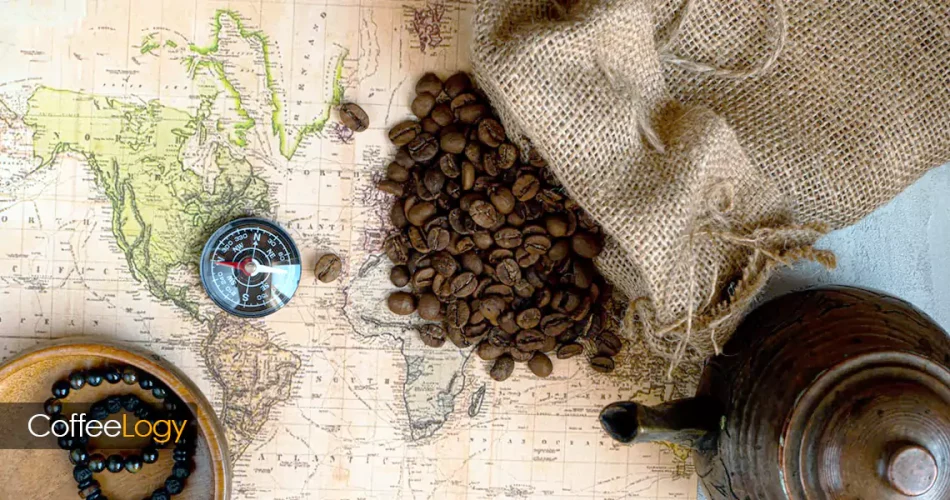 راهنمای خرید دانه قهوه‌ بر اساس کشور