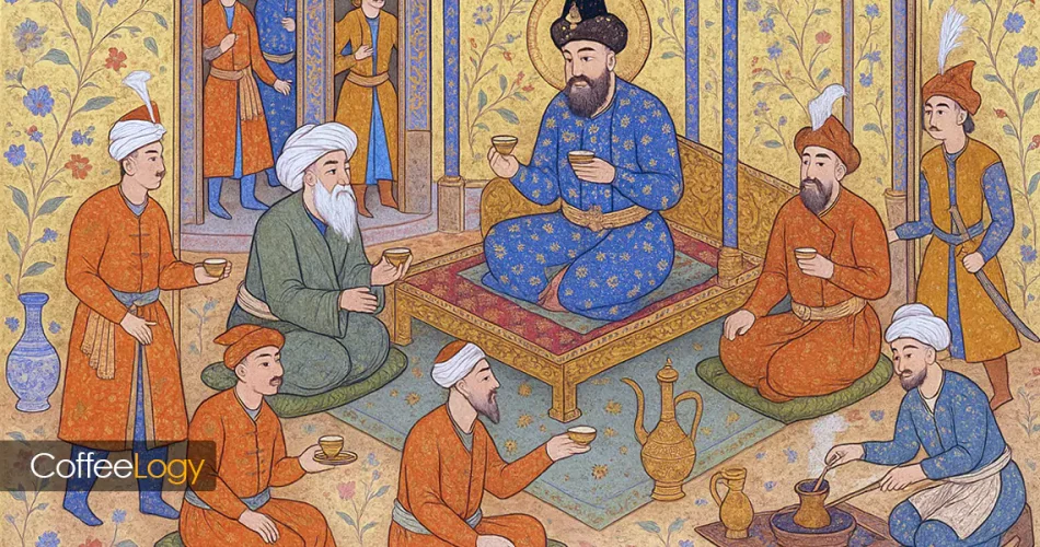 تاریخچه قهوه در ایران؛ قهوه‌خانه صفوی تا کافه نادری