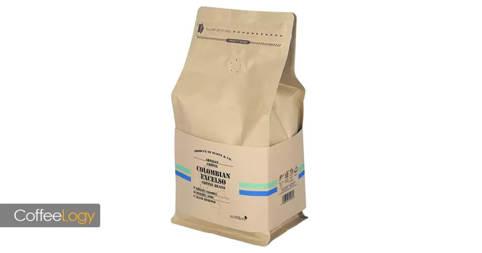 قهوه اکسلسو کلمبیا گرید ۱۶–۱۷، عربیکا شسته، خرید دانه فیلتری