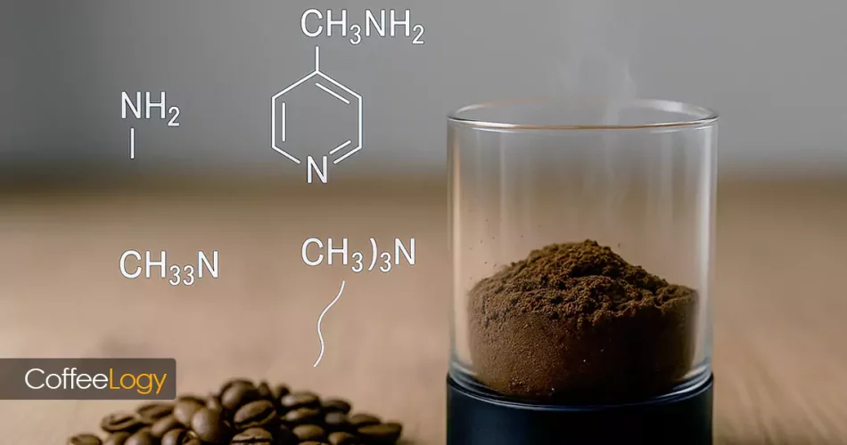 ترکیبات نیتروژنی فرار در قهوه عطر تازه آسیاب‌شده اسپرسو پوراور