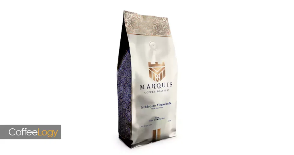 قهوه یرگاچف واشد اتیوپی، خرید دانه معطر یاس و برگاموت