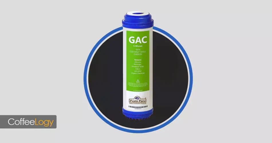 فیلتر کربن فعال دانه‌ای برای قهوه حذف کلر بو بهبود طعم آب