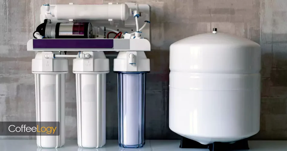 اسمز معکوس برای قهوه آب ایده‌آل، سختی قلیائیت TDS بروینگ اسپرسو