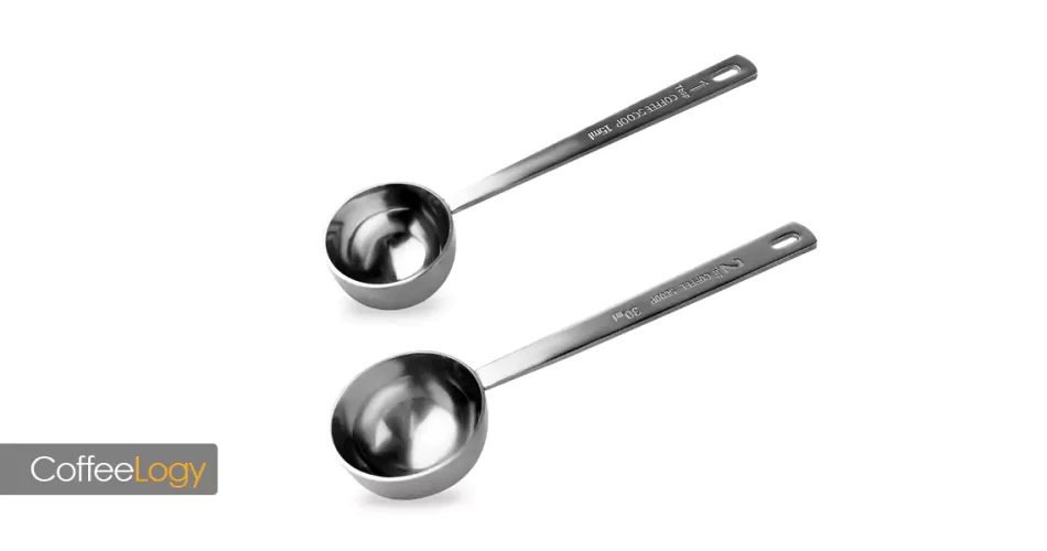 پیمانه قهوه استاندارد ۱۰–۱۲ گرم برای فرنچ‌پرس، موکاپات، V60